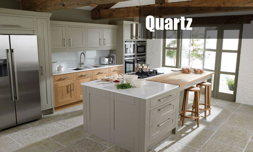 quartz worktops template and fitting service